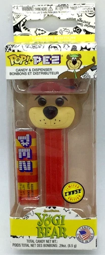 Yogi Bear Funko Pop Pez Chase Dispenser and Candy Hanna Barbera 2018 Vaulted