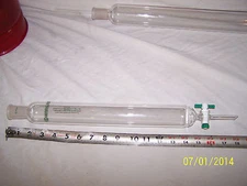 Chromatography Column 24/40 4 x 41 cm with fritted disc