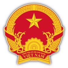 Vietnam Coat Of Arms Car Bumper Sticker Decal - 3'' or 5''