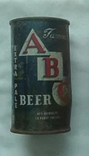 ABC BEER CAN (50s STEEL PUNCH-TOP) - ABC BREWING COMPANY, LOS ANGELES