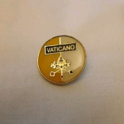 Vaticano Coat of Arms Travel Souvenir Lapel Pin Vatican City | eBay
