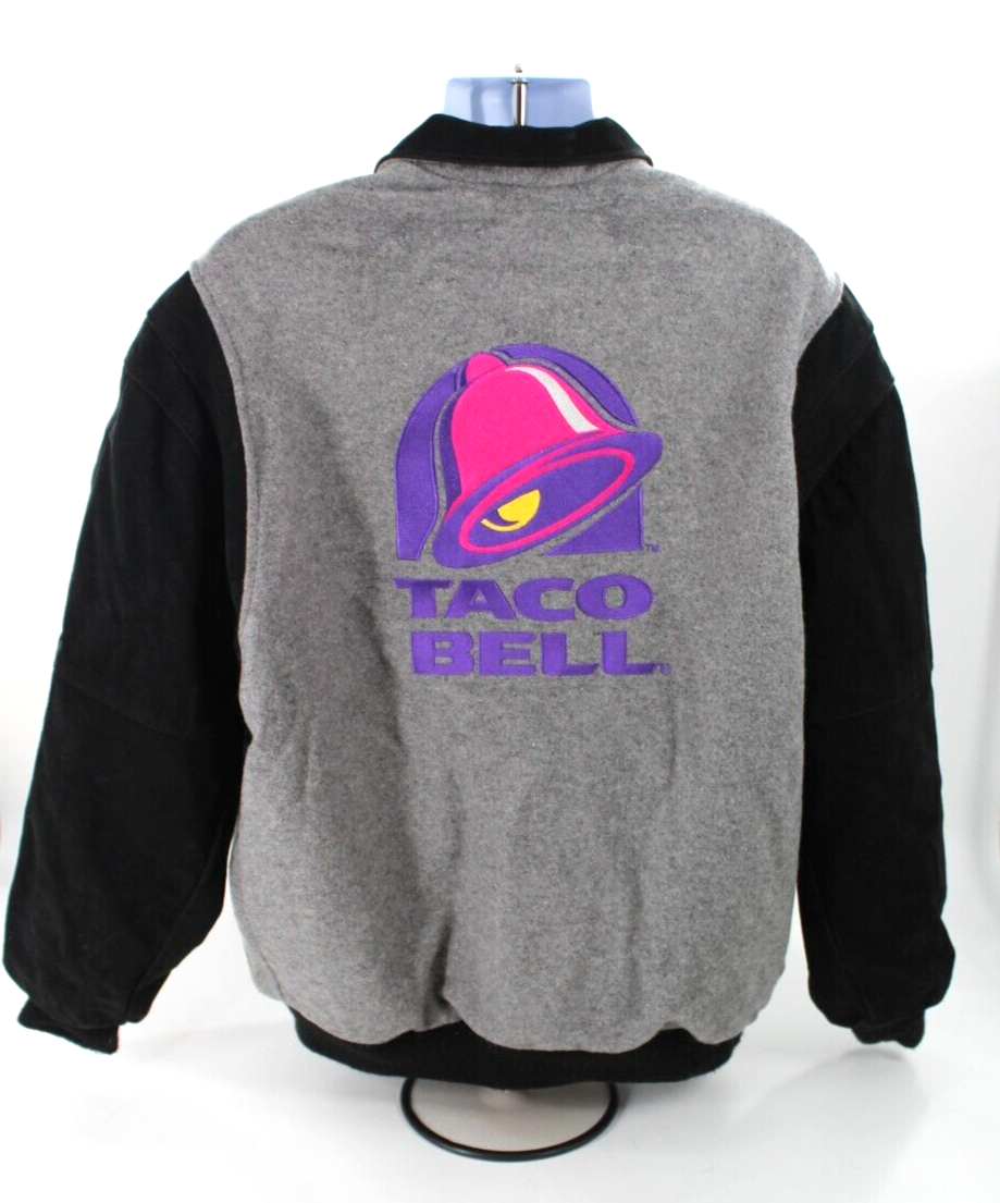 Lot Vêtements Taco Bell équipier : Manteau M, Sweat Hoodie L, Casquette + Accessoires