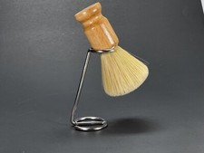 Premium Boar Bristle Shaving Brush Large Wood Handle Stand Man Gift Christmas