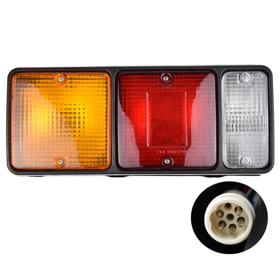 Tail Light Lamp Left Fits Mitsubishi Fuso 355 Canter Truck FE444 FB511 1986-95 Foto 2 de 4