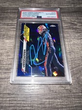 Max Verstappen Signed 2020 Topps Chrome Sapphire F1 Card #173 Rookie PSA/DNA
