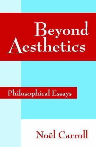 Beyond Aesthetics Philosophical Essays Carroll Paperback 9780521786560