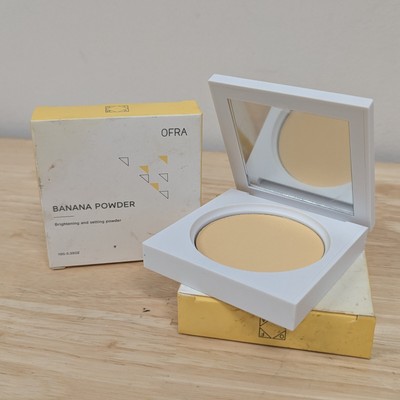 2X OFRA Banana Brightening & Setting Powder, 10g/0.35oz NIB