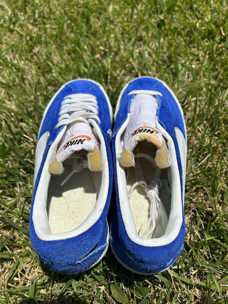 VTG 1970s Nike Bruin Suede Low Taiwan Shoe's Blue 4.5 OG VTG 1970s Nike Bruin Suede Low Taiwan Shoe's Blue 4.5 OG