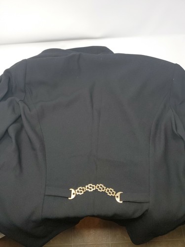Blazer/giacca Virgo nero taglia 18 nuovo con etichette - Foto 3 di 3