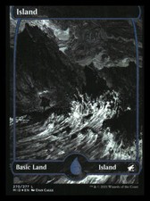 Island (270) (foil) Innistrad: Midnight Hunt NM+ *Mythic Relics*