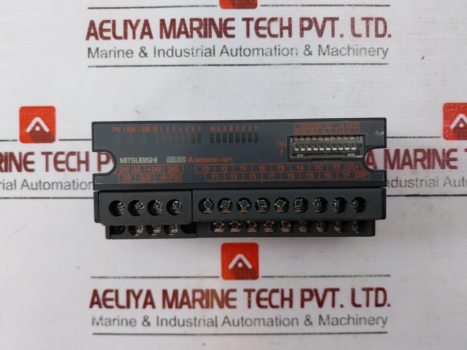 MODULE D'Entrée/Sortie Compact CC-LINK MITSUBISHI ÉLECTRIC AJ65SBTB1-16T1 PLC - Photo 3/4