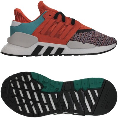 Adidas EQT Support 91/18 orange weiß Herren Low-Top Sneakers Freizeitschuhe NEU