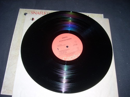 SNAFU Situation Normal LP Capitol ST-11343 coh NM Mickey Moody Whitesnake - Picture 4 of 5