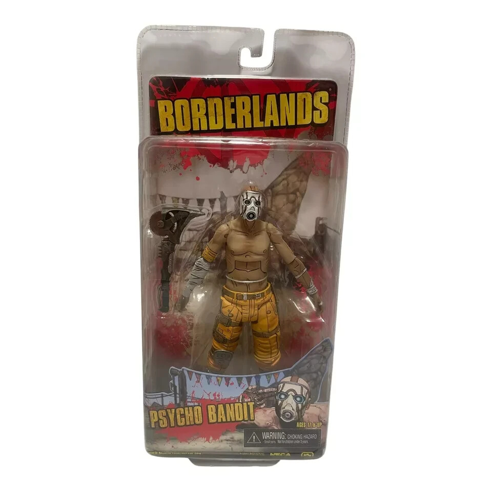 BORDERLANDS PSYCHO BANDIT フィギュア ネカ neca NECA BORDERLANDS PSYCHO BANDIT ACTION FIGURE TOY REVIEW