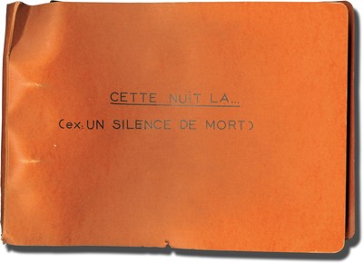 Maurice Cazeneuve NIGHT HEAT CETTE NUIT LA 71 original keybook contact #144082