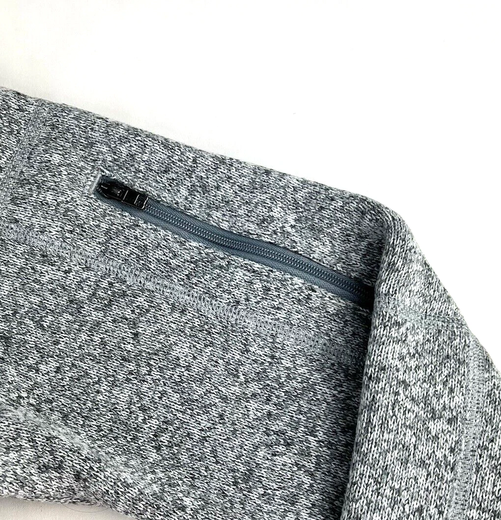 patagonia better sweater 1/4 zip fleece pullover knit sweater