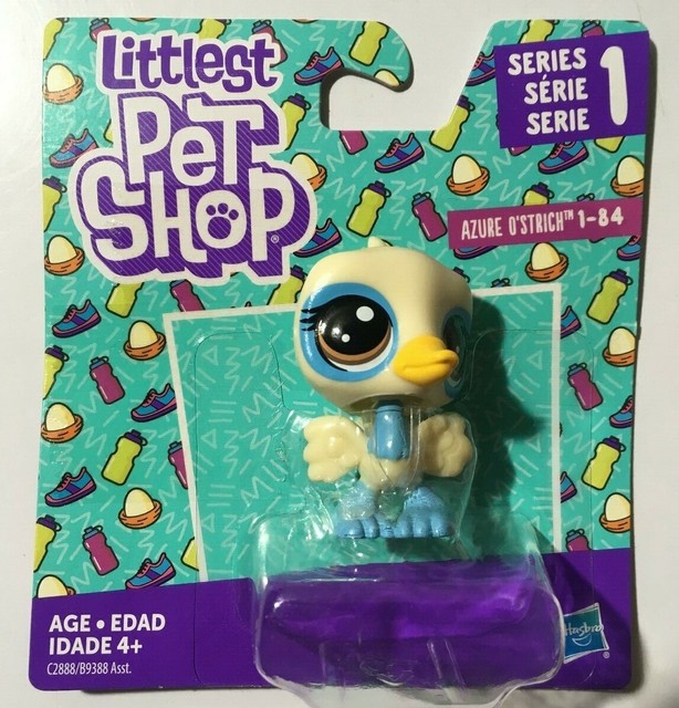 Littlest Pet Shop Azure Oâ€™ostrich Ostrich Series 1- 1-84 NEW | eBay