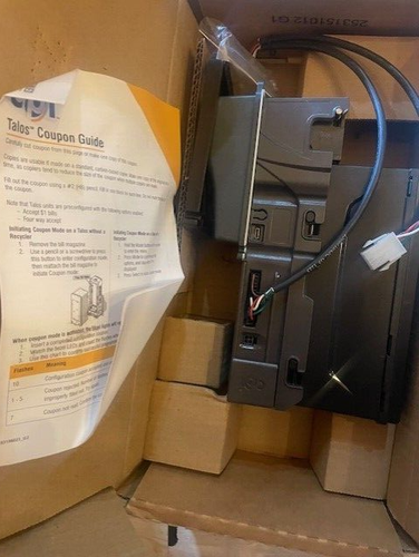 New! MEI - CPI TALOS T7D2-U5MUS Vending Bill Validator Acceptor 24V 2531001501 - Picture 4 of 4