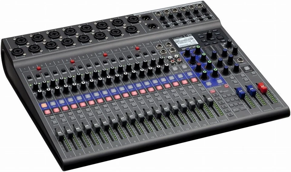 Zoom L-20 LiveTrak Digital Mixer Live Mixer Multi-Track Recorder Japan NEW - Image 2 of 4