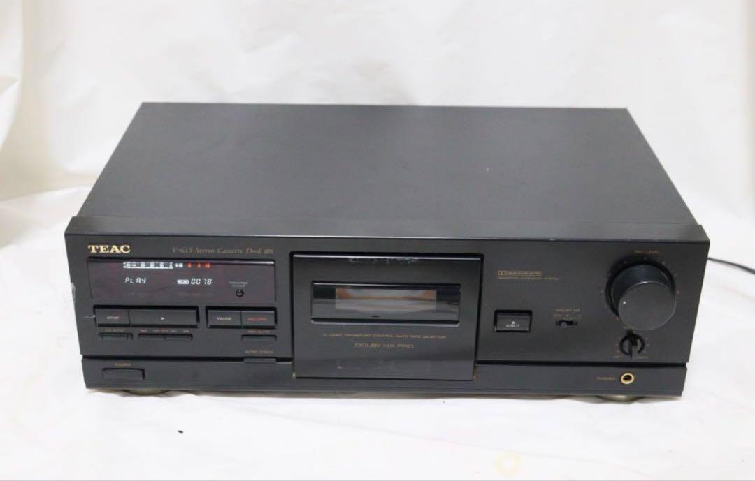 TEAC ティアック テアック　カセットデッキ　V-615 TEAC V-615 Stereo Cassette Deck As-is | eBay