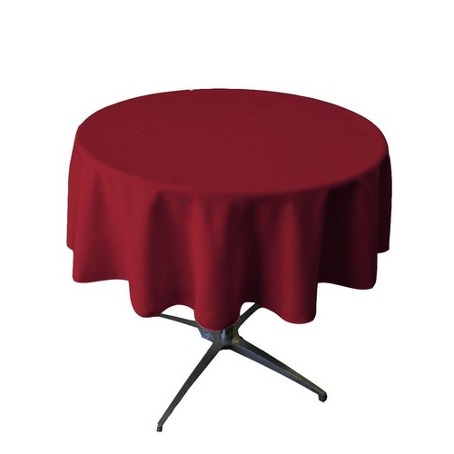 Set 4 Tablecloth Polyester Seamless Round 54" By Broward Linens (Varity Colors) - Picture 12 of 75