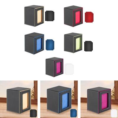 Sammelkartenbox Kartenhalter Vitrine Kartenetui mit 2