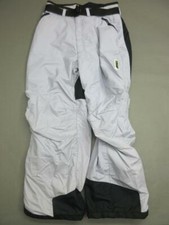 Arnell Size L Womens Purple Nylon Waterproof Belted Snowboard Pants T936