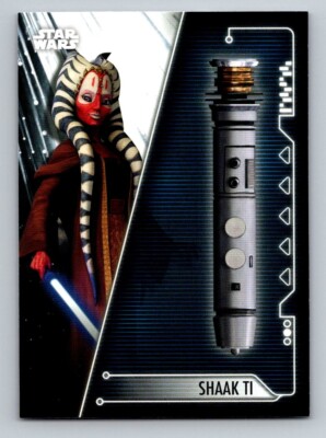 2020 Topps Star Wars Holocron Lightsabers of the Jedi SHAAK TI LJ-7