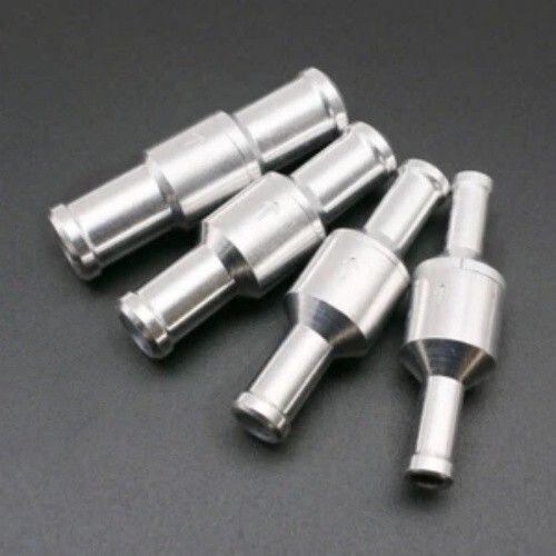 8mm Aluminum Inline Non-Return Check Valve for Fuel Water Gas Air Vacuum