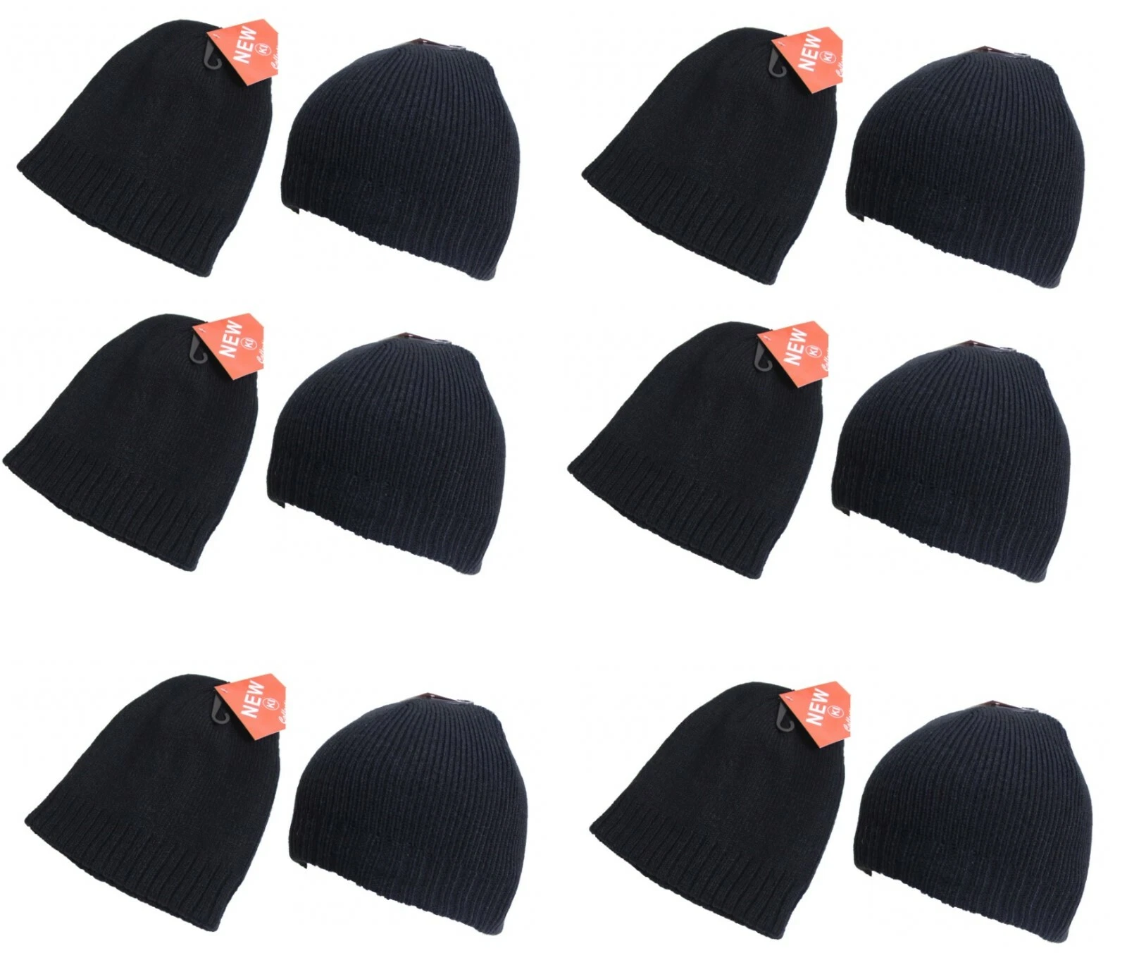 WHOLESALE JOBLOT OF MENS COMFORT WARM HOT BEANIE HATS IN BLACK ONE SIZE
Opens in a new window or tab