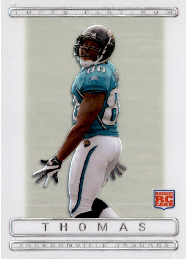 Mike Thomas Topps Platinum #134 Base