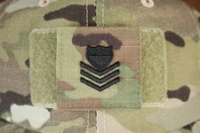 USCG US COAST GUARD I/A MULTICAM OCP E-6 HOOK BACK CAMOUFLAGE CAMO UNIFORM RANK