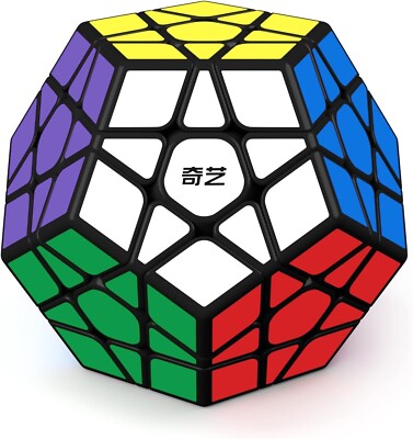 12 Sided QiYi Megaminx QiHeng Speed Cube Magic Twist 3D Puzzle Brain Teaser