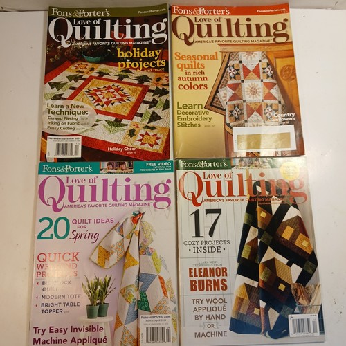 Fons & Porter's Love of Quilting Magazine Mixed Lot of 15 2003-2014 - Picture 7 of 16