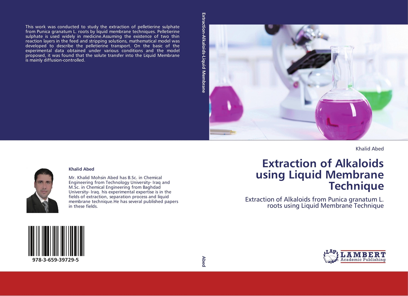 Thumbnail - Khalid Abed | Extraction Of Alkaloids Using Liquid Membrane Technique