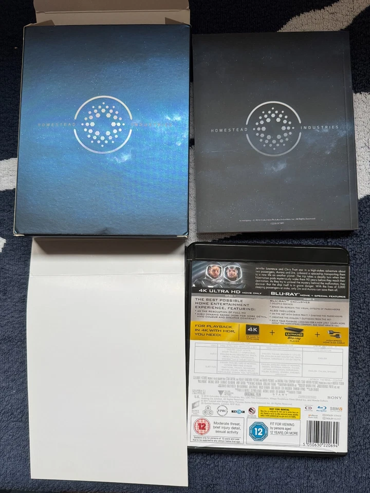 Passengers - Limited Edition Box Set 4K Ultra HD + Blu-ray + Script + Art-Cards - Image 4 of 4