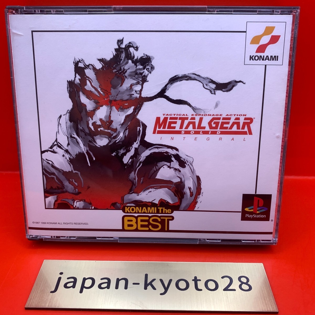 Metal Gear Solid Integral best PS1 Konami Sony Playstation From