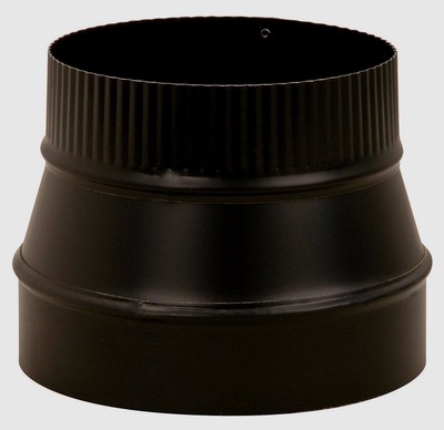 IMPERIAL BM0079 8 Dia. to 6 Dia. STOVE PIPE REDUCER Black 24 Gauge Steel  63467230144 | eBay
