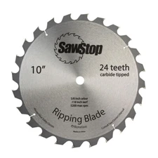Sawstop BTS-R-24ATB 10" 24 Tooth Ripping Table Saw Blade New