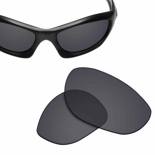 Polarisierte Ersatzgläser für OAKLEY Monster Hund Sonnenbrille schwarz UVA&UVB