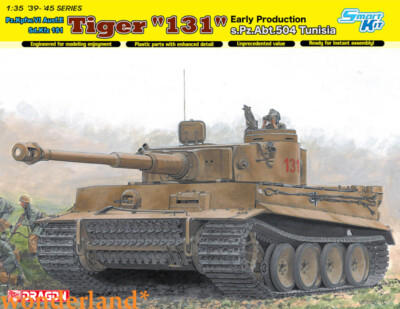 DRAGON TIGER I 初期生産 1/35 プラモデル 1/35 Dragon TIGER I WITTMANN'S COMMAND TIGER - Squadron.com
