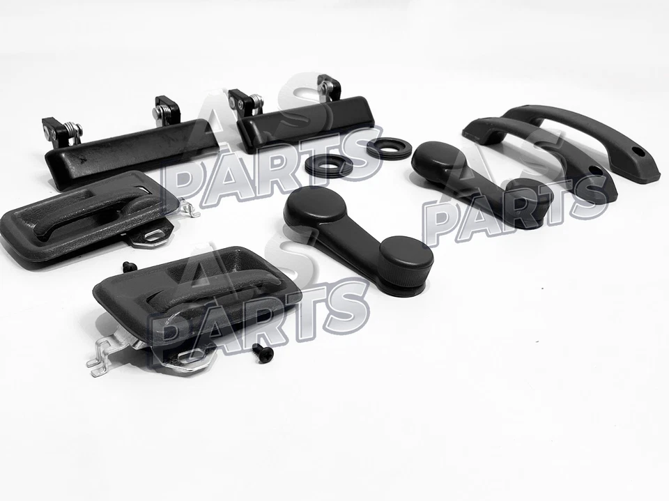 Juego completo de manijas interiores gitanas Suzuki SJ Samurai Sierra Drover OEM Foto 3 de 4