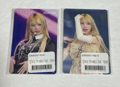 TWICE Japan Online Lottery Official Sticker 5th WORLD TOUR READY