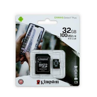 32GB Kingston Micro SD Memory Card For Samsung Galaxy S9 S9+ Plus