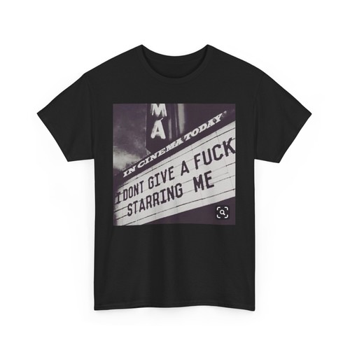 I Don't Care Graphic T Shirt Unisex Heavy Cotton Tee - Picture 4 of 5