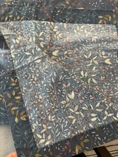 The Company Store 70x120 Navy Multicolor tablecloth