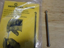Bergeon 5462 Watchmakers Tool for Rounding Tips of Balance Pivots VG used