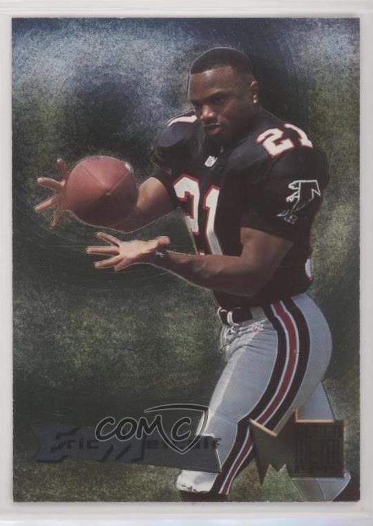 1995 Fleer Metal Eric Metcalf #13 1i3