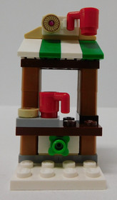 100% - 2017 LEGO Set 40262 CHRISTMAS TRAIN RIDE Market Man Conductor Minifigure+