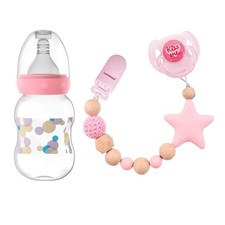 3 Pcs Reborn Baby Doll Magnetic Pacifier Feeding Set, Realistic Reborn Doll A...